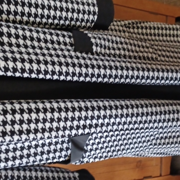 SHEIN Houndstooth Long Cardigan - Picture 3 of 8